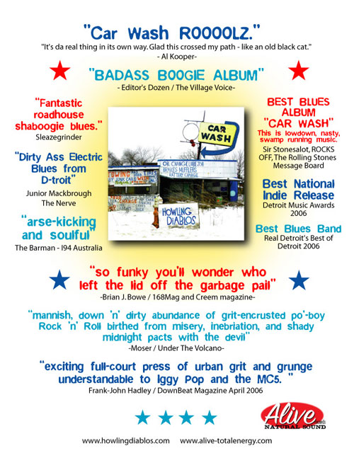Howling Diablos New Years Flyer