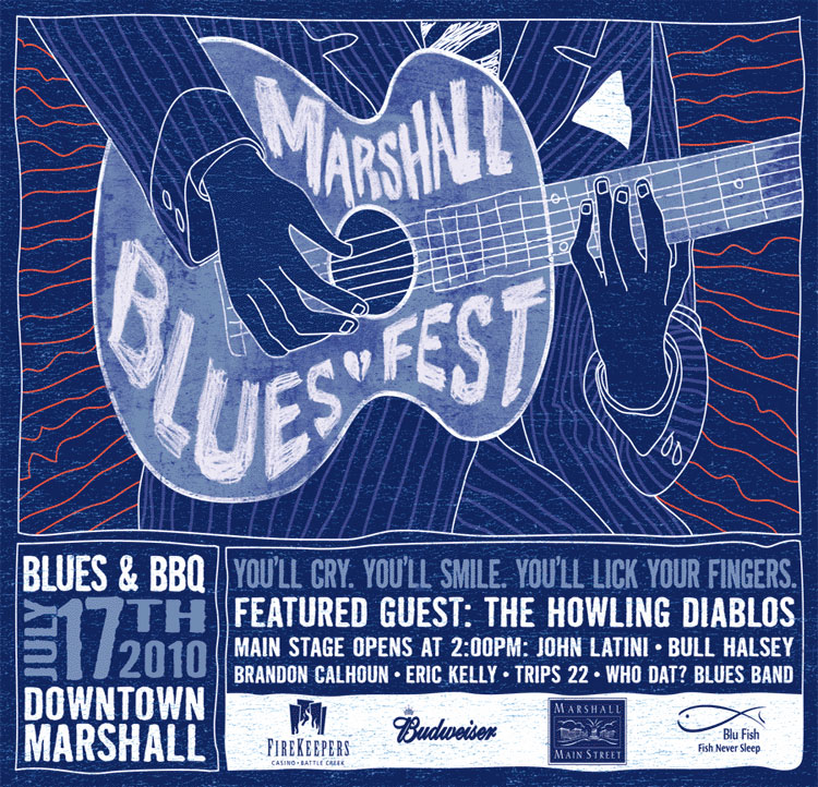 Blues & BBQ Downtown Marshall