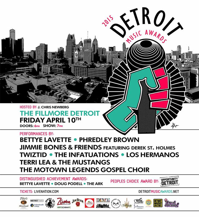 2015 Music Awards Poster